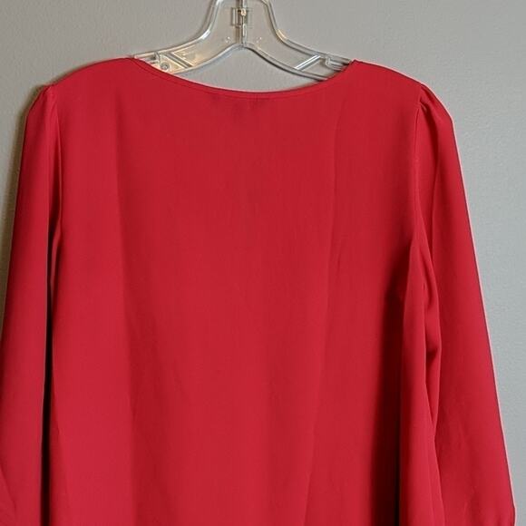 EUC Express Bright Pink Blouse, S - Picture 4 of 6